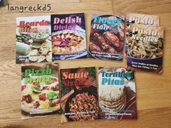 Dreamtivity Cookbooks Lot of 8: Boards, Pasta, Pizza & Tortillas