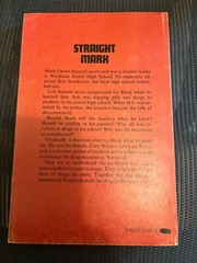 Straight Mark, Dorothy Hamilton, Herald Press, 1976, illus Paul Van Demark