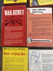 Lot Of 12 Vintage Western Paperback Books 1950’s & 60’s Mixed Authors -Good
