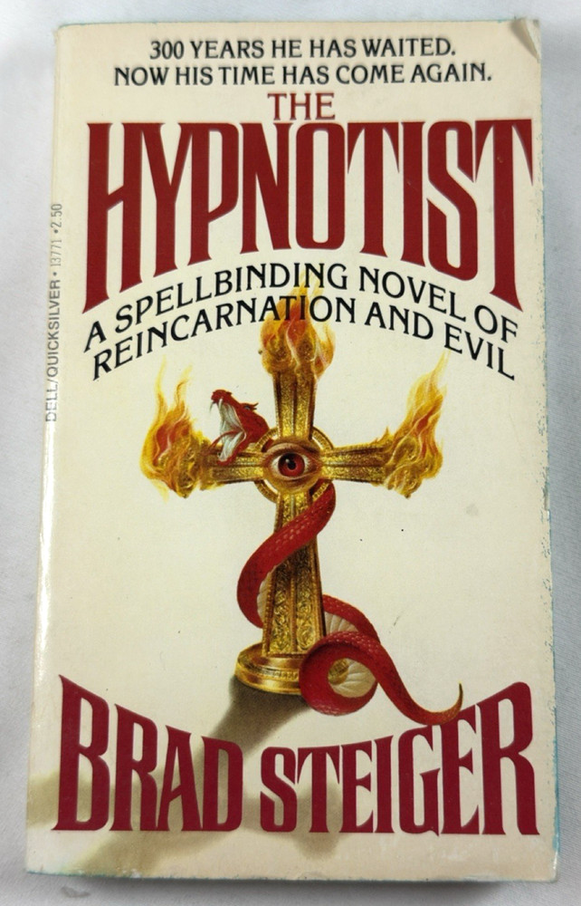 The Hypnotist by Brad Steiger – Vintage 1979 Horror Paperback First Printing