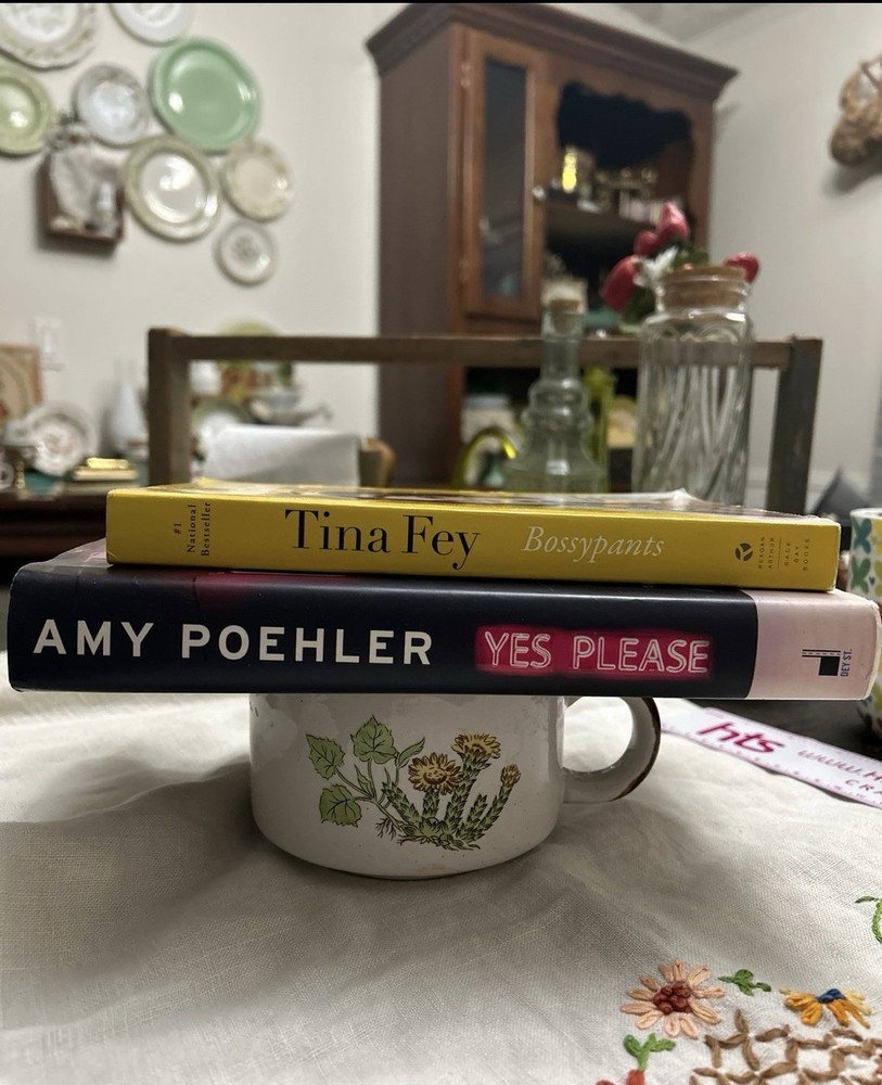 Lot Of 2 Books : Amy Poehler & Tina Fey