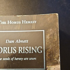 Dan Abnett Horus Heresy Ser. Horus Rising Paperback Black Library 2011 Sci-Fi