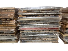 VTG Astounding Science Fiction Pulp Magazine Books Lot of 56 1940s 1950s 1960s