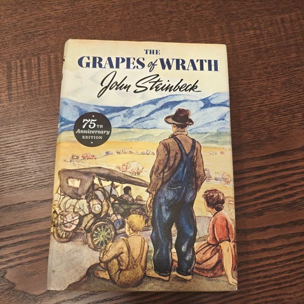 Grapes of Wrath : 75th Anniversary Edition by John Steinbeck (2014, Hardcover)