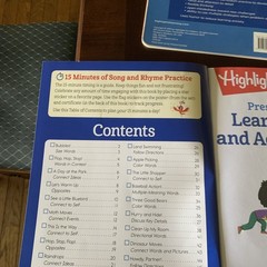 Highlights preschool success, songs, reading, letters numbers &Learning Workbook