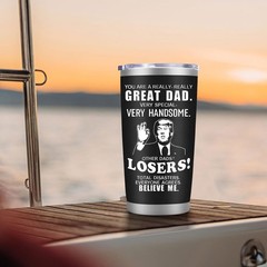 Insulated 20 oz Coffee Tumbler for Dads – Perfect Home & Travel Companion