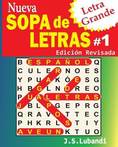 J S Lubandi Nueva SOPA de LETRAS #1 (Letra Grande) (Paperback) (UK IMPORT)