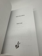 Nocticadia by Keri Lake / Dark Romance Erotic Gothic Thriller / Paperback (2023)