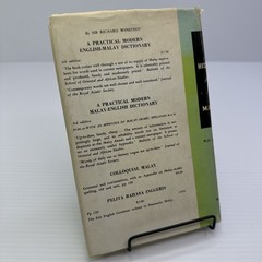 A History of Malaya Richard O. Winstedt 1968 HC Marican & Sons Revised Third ED