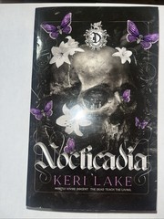 Nocticadia by Keri Lake, Gothic Dark Romance Booktok, OOP Paperback