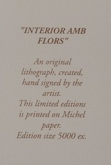 Sunol Alvar Deluxe Book 1993 Signed Lithograph Book Cover & dedicated by Alvar
