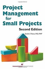 Project Management for Small – Paperback, by Rowe Sandra R. – Very Good q