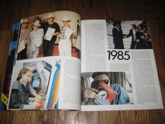 Pix Italian Magazine 85 Duran Duran Fold out Poster! A View To A Kill
