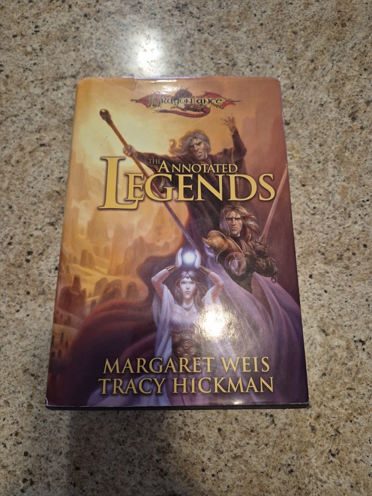 Annotated Legends by Tracy Hickman and Margaret Weis (2003, Hardcover)