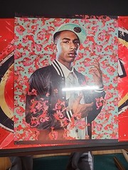 Black Light by Kehinde Wiley (Hardcover)  Free Shipping Media Mail, VG Cond.
