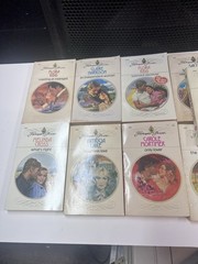 Vintage Harlequin Presents Romance Novel Lot Of 48 Books from the 1970s-1980s