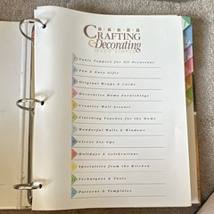 CRAFTING CRAFTING & DECORATING MADE SIMPLE ILLUS RING/WIRE BOUND CRAFT BOOK