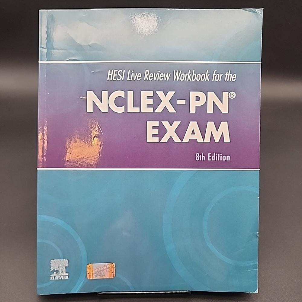 HESI Live Review Workbook for the NCLEX-PN Exam 2023 8th Paperback 9780323792837