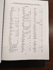 HAYWOOD County, NC COURT RECORDS, Vol 3 1827-1834, by Broadbent, Book 288 pages