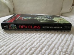 Dew Claws by Stephen Gresham 1986 1st Print Zebra Horror PB Paperback Vintage