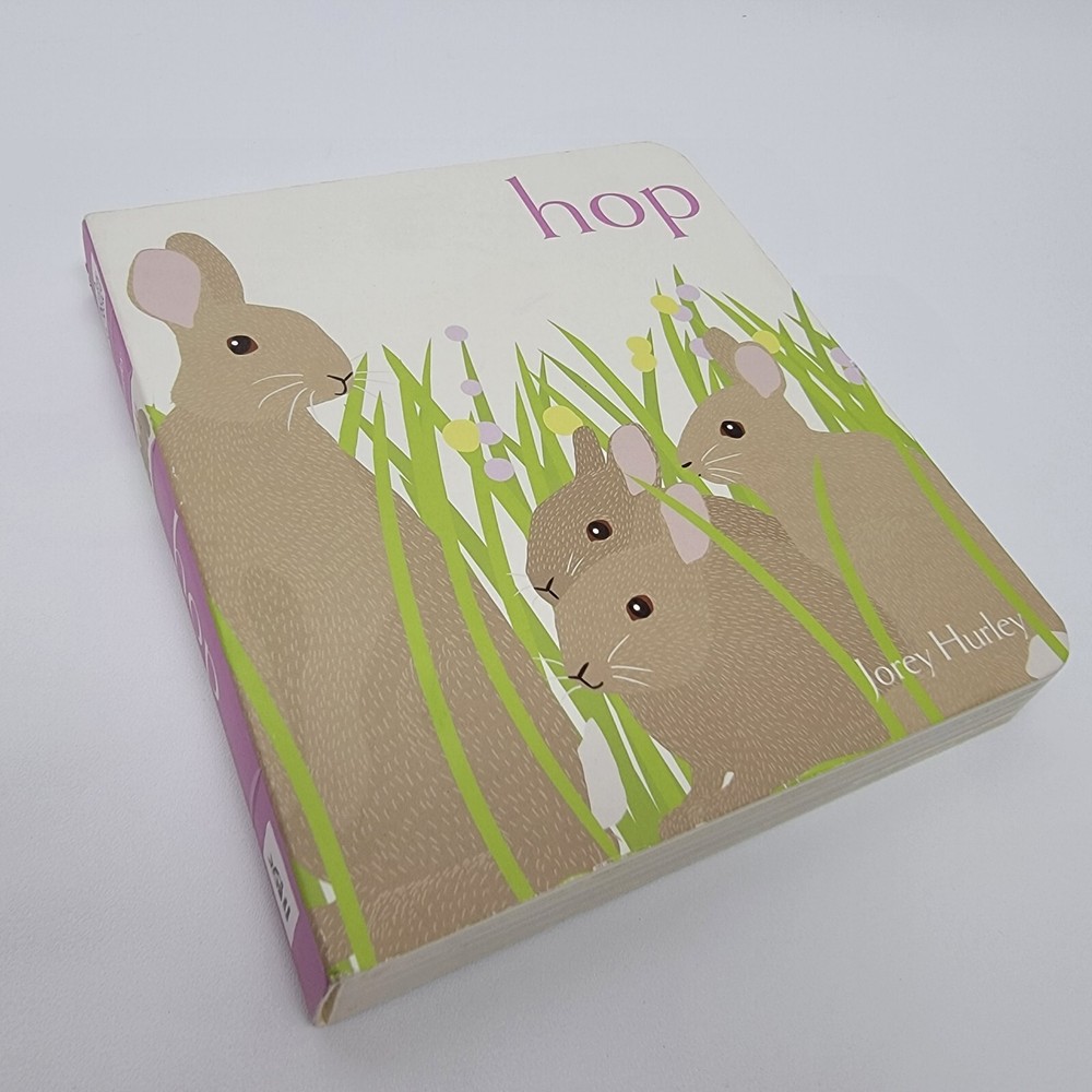 „New” Hop, Hardcover Little Simon by Jorey Hurley. Kind book 5.5″x6″x0.75″