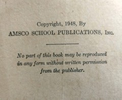 Amsco School Publications Reviewing Intermediate Algebra Mathematics Vintage