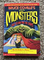 Lot of 5 1990s Bruce Coville PB Book of Monsters / Ghosts / Aliens / Nightmares