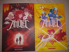 Amulet Vol. 7 & 8 Paperback Bundle by Kazu Kibuishi | Graphic Novel Set