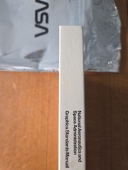 NASA Graphics Standards Manual Hardcover Graphic Design Space Branding HC Book
