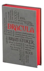 Dracula by Bram Stoker Flexi Bound Faux Leather Cover – Colorful Sprayed Edges