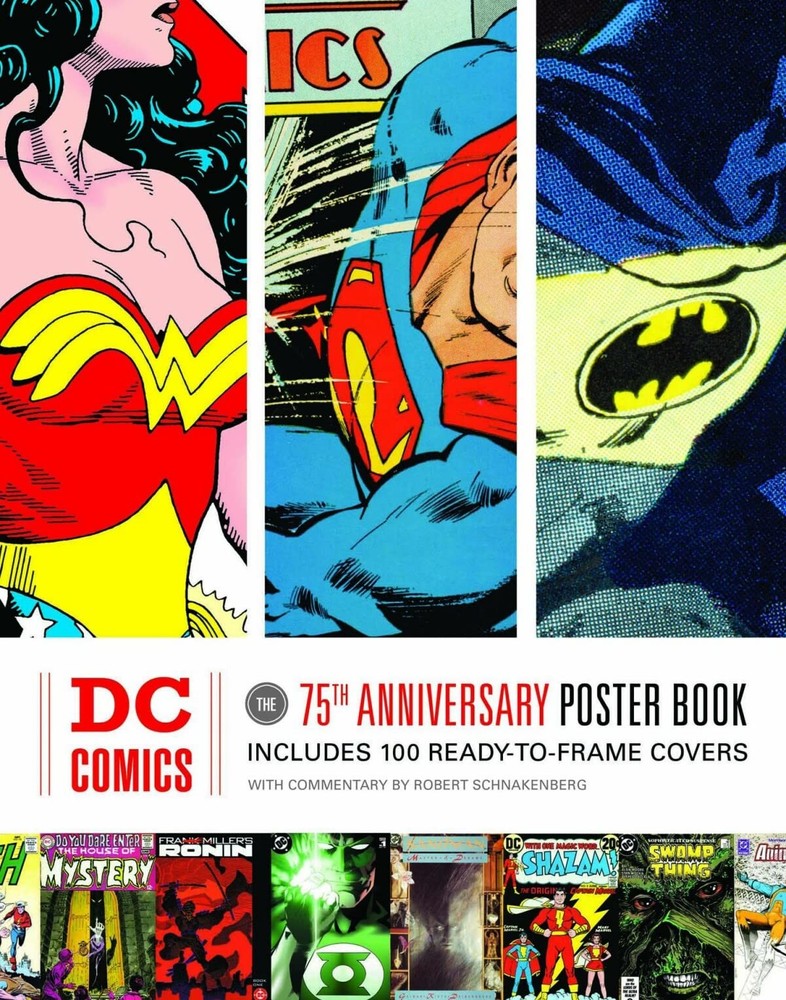 DC Comics: The 75th Anniversary Poster Book – Schnakenberg, Robert – Good – …