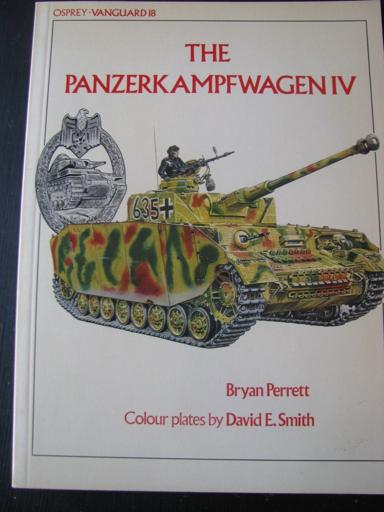 OSPREY VANGUARD #18 PANZERKAMPFWAGEN IV VG/NN
