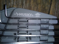 Husky Tools S1 & S2 MM Metric Long Arm Hex Key Metal 9-Piece Set with Case – NEW