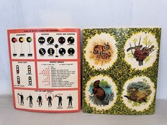 (2) Whitman Discover Trains & Discover Wildlife Sticker Fun Book Unused 1970s