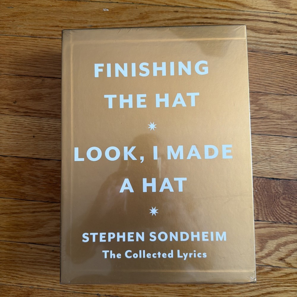 Hat Box: Collected Lyrics of Stephen Sondheim Box Set by Stephen Sondheim *NEW*
