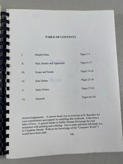 2005 Cooking with the St. Barnabas Family Cookbook Recipes Binder 102 Pages