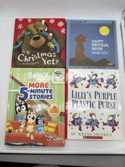 16 Children’s Books Lot Bluey Peppa Pig Clifford Mickey Minnie Mouse Blues Clues