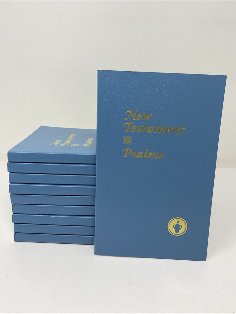Lot 10 ESV Gideons Personal Size Thinline New Testament Psalms Bible Paperback