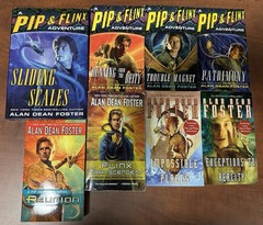 LOT (14) Pip and Flinx Adventures Alan Dean Foster (Mix PB,HC) + 2 Bonus, Used