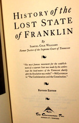 HISTORY OF LOST STATE OF FRANKLIN (1993 Overmountain Press Printing) 378 pgs