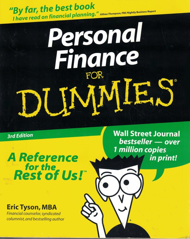 Personal Finance For Dummies – paperback Tyson, Eric