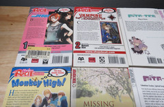 Manga Lot Demon Slayer Pita-Ten Hibiki’s Magic Black Butler Vamprie Knight