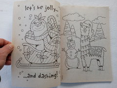 Colortivity Christmas Holiday Coloring and Activity Book Frosty Fun DREAMTIVITY