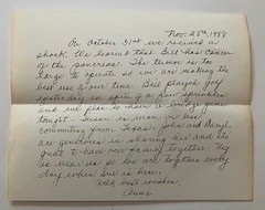 William E. Bright Avocations 1984 Book Archive Letters & Ephemera Poetry Lot