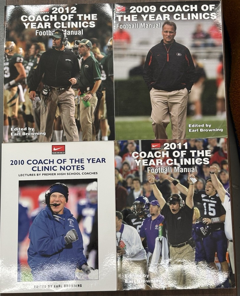 Coaches Choice 2009 2010 2011 2012 Coach Of The Year Clinics Manual (Browning)