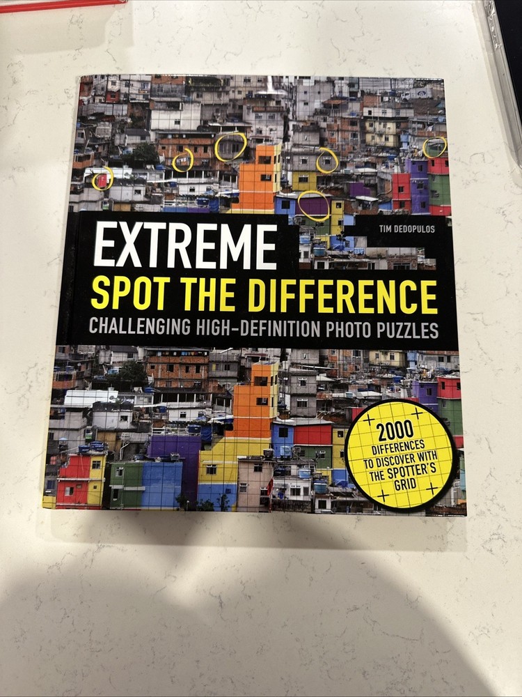 Extreme Spot the Difference : Challenging High-Definition Photo