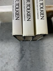 J.R.R. Tolkien Lord of the Rings Trilogy 3 Vol Book Club Edition Houghton