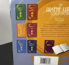 THE ARSENE LUPIN COLLECTION Maurice Leblanc, Hardcover 6 Book Box Set NEW Sealed