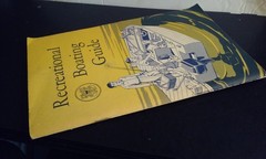 Recreational Boating Guide United States Coast Guard 1960 CG-340 76-Pages Illust