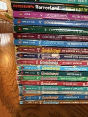 Give Yourself Apple Fiction Scholastic Goosebumps RL Stine Lot 25